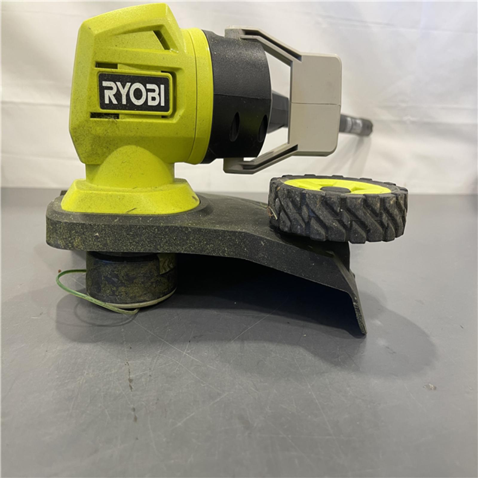 AS-IS - RYOBI ONE+ 18V Cordless String Trimmer/Edger and Jet Fan Blower Combo Kit