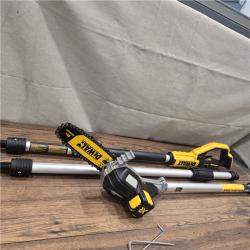 AS-IS DEWALT 20V MAX 8in. Brushless Cordless Battery Powered Pole Saw (Tool Only)