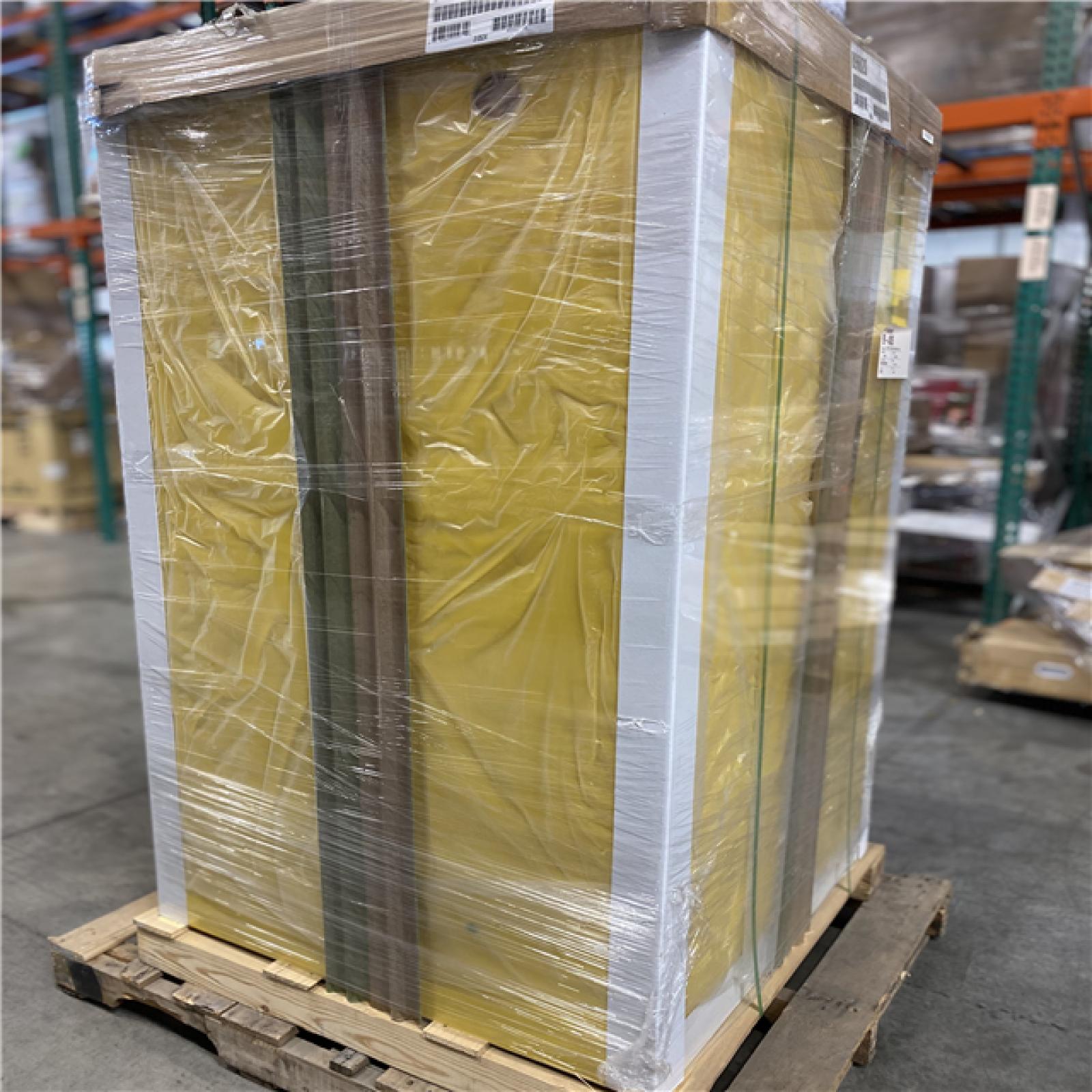 DALLAS LOCATION - NEW! JUSTRITE 60 GAL YELLOW STORAGE CABINET