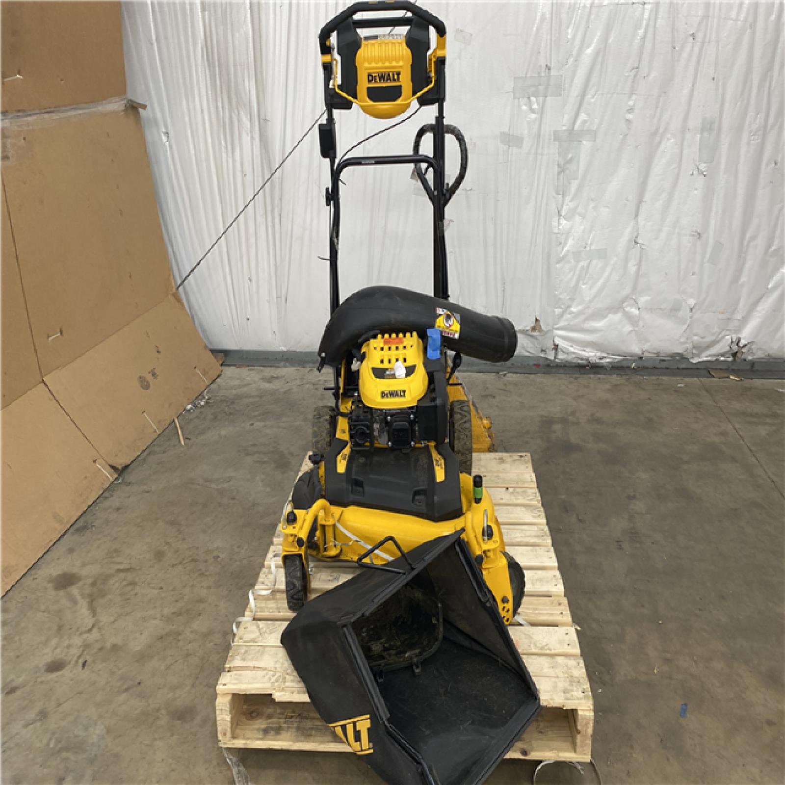 Houston Location AS IS - Dewalt Walk Behind Mower 28in