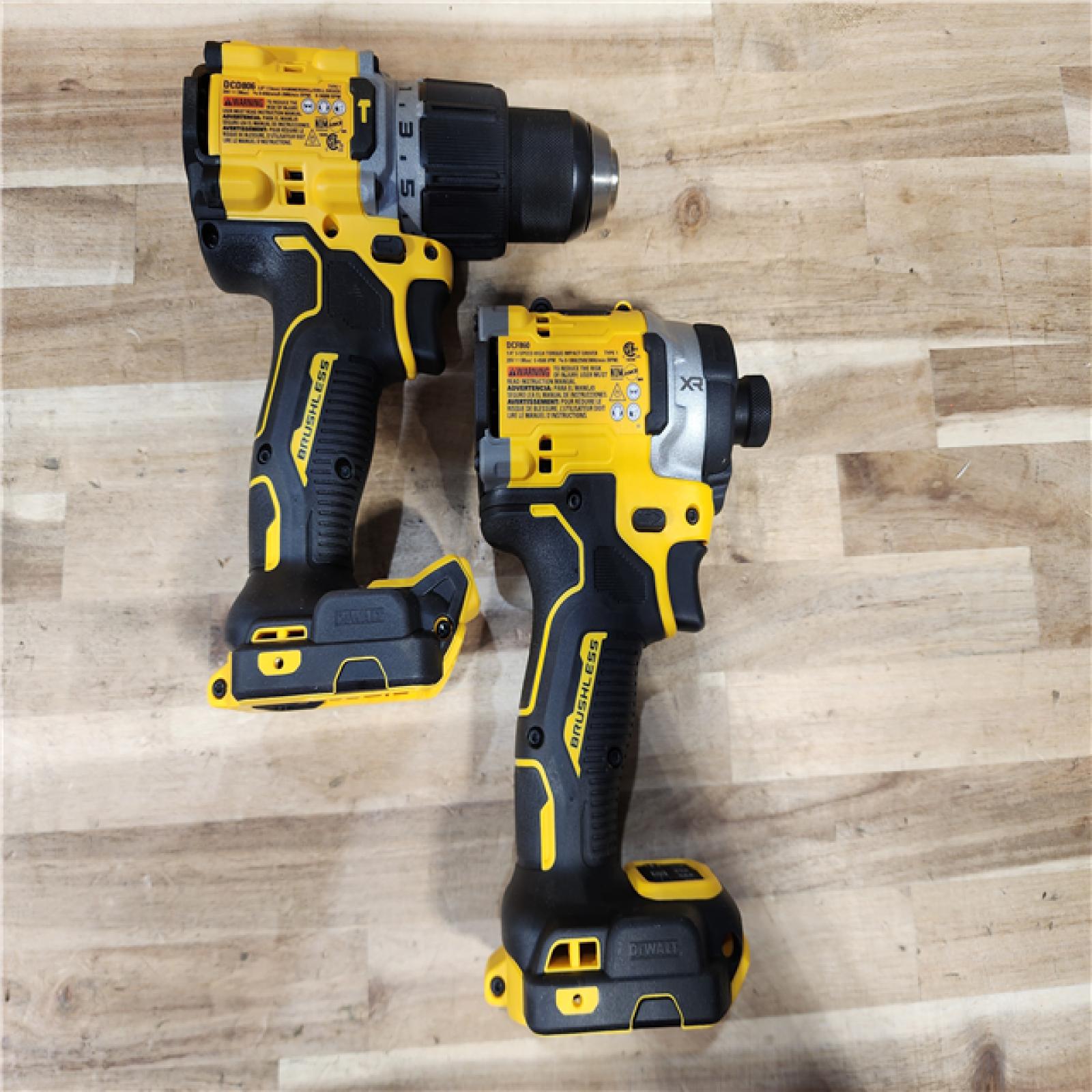 HOUSTON LOCATION - AS-IS DEWALT 20V XR Lithium-Ion Cordless 2-Tool Combo Kit