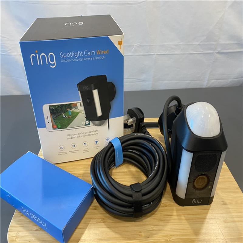 AS IS Ring Hardwired Spotlight Camera