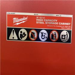 DALLAS LOCATION- AS-IS MILWAUKEE High Capacity 36 in. W x 22.1 in. D 5-Drawer Rolling Tool Cabinet