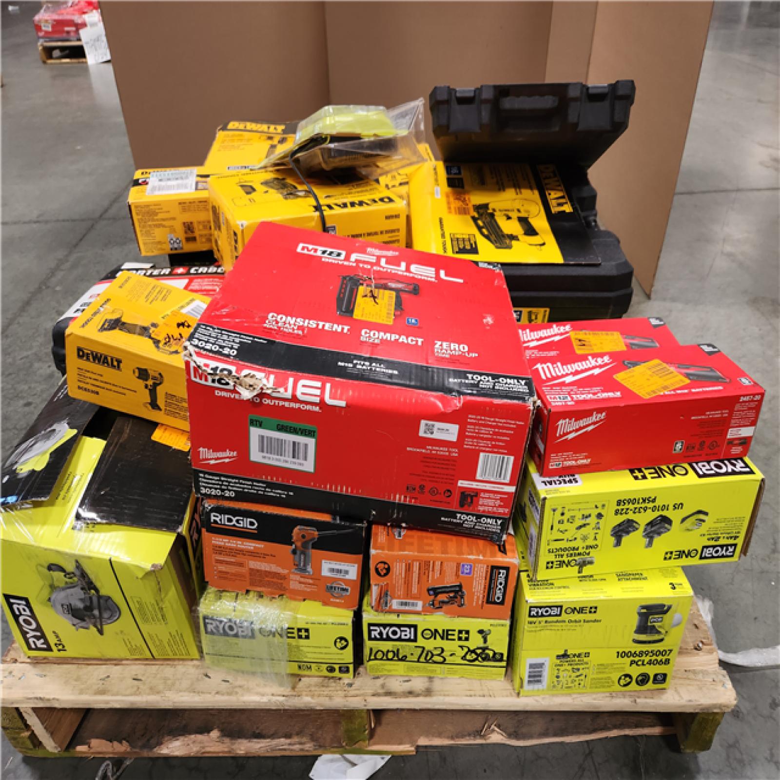 CALIFORNIA AS-IS TOOL PALLET