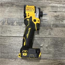 AS-IS DEWALT ATOMIC 20V MAX Lithium-Ion Cordless 1/4 in. Brushless Impact Driver Kit