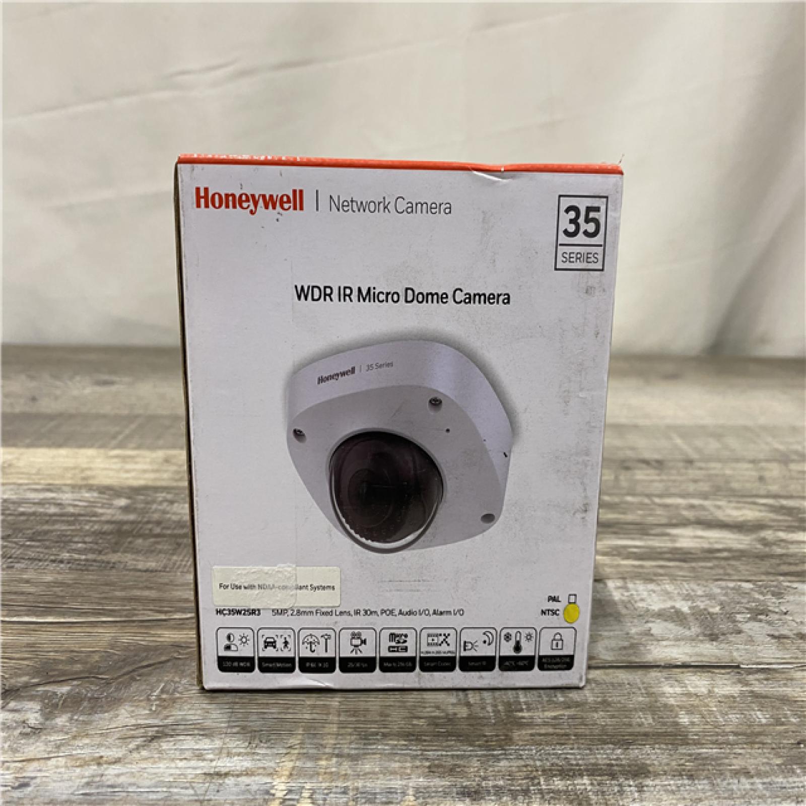 NEW - Honeywell Network Camera WDR IR Micro Dome Camera - White