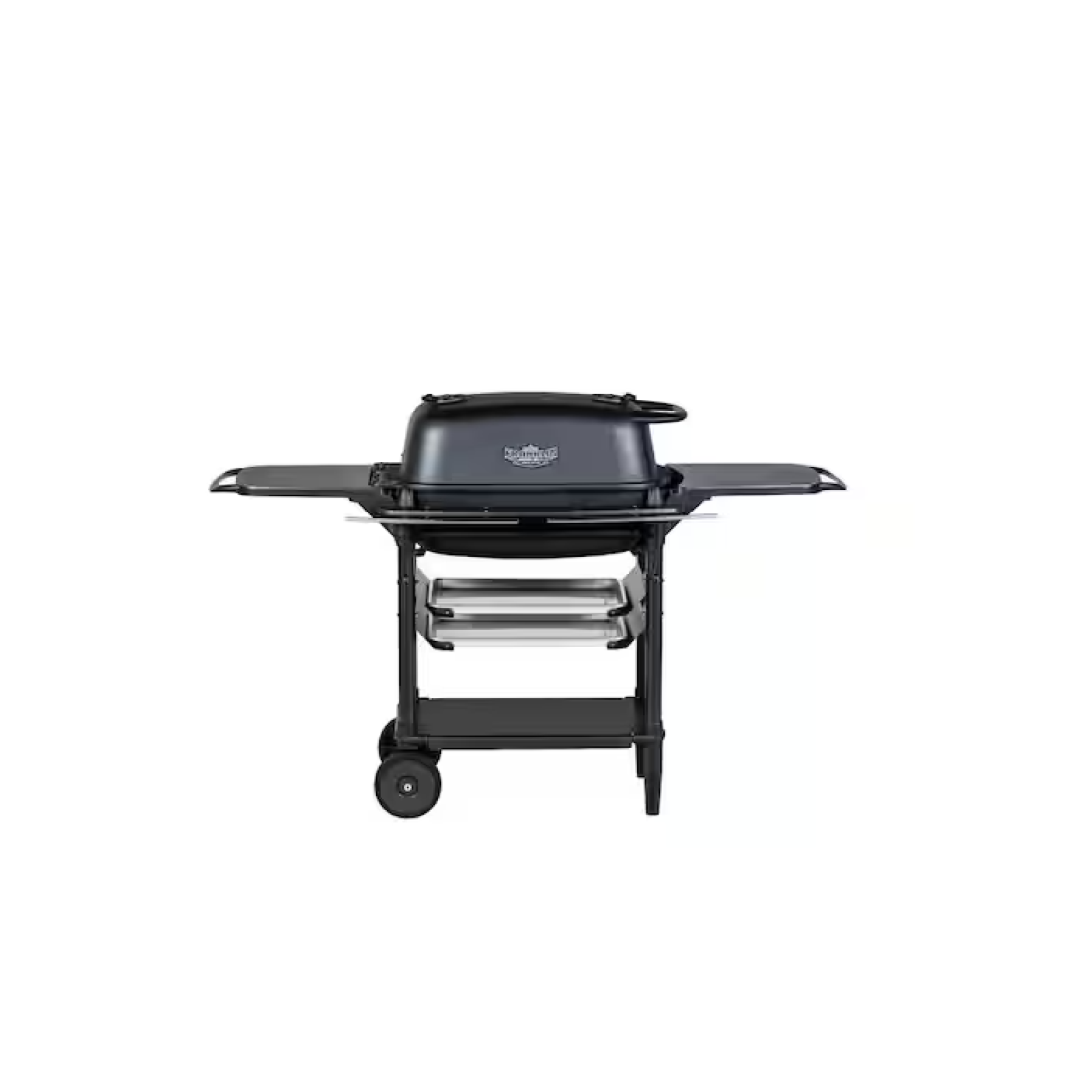 DALLAS LOCATION- PK300 Aaron Franklin Cast Aluminum Portable Charcoal Grill in Black Coal