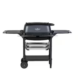DALLAS LOCATION- PK300 Aaron Franklin Cast Aluminum Portable Charcoal Grill in Black Coal