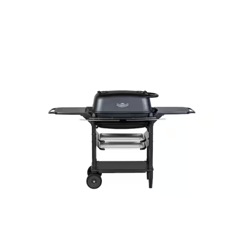 DALLAS LOCATION- PK300 Aaron Franklin Cast Aluminum Portable Charcoal Grill in Black Coal