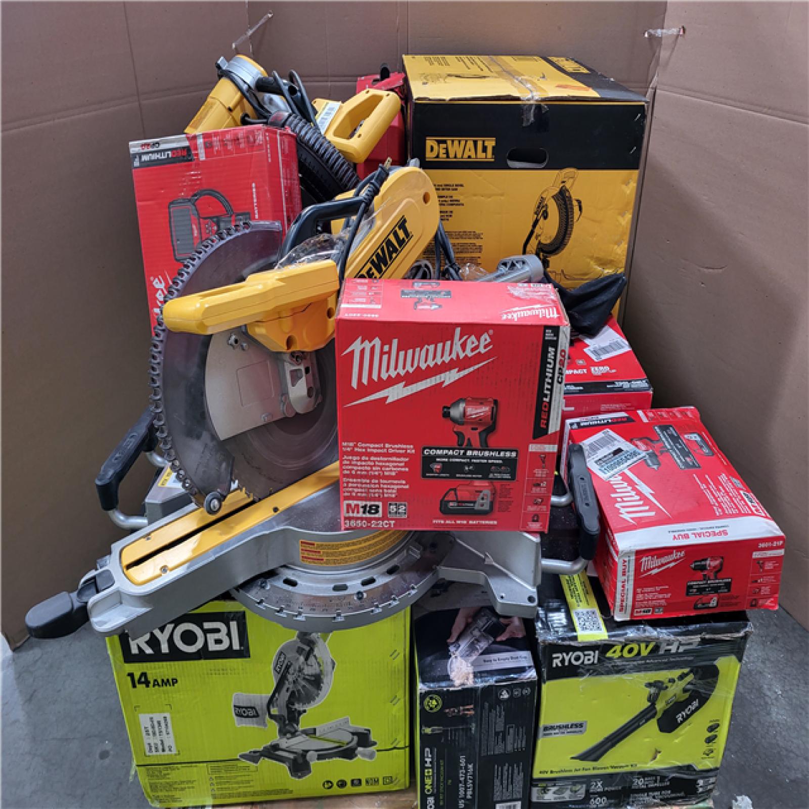 CALIFORNIA AS-IS TOOL PALLET