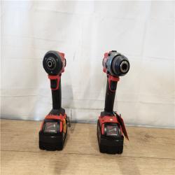 AS-IS- Milwaukee FUEL 18V Lithium-Ion Brushless Cordless Hammer Drill and Impact Driver Combo Kit