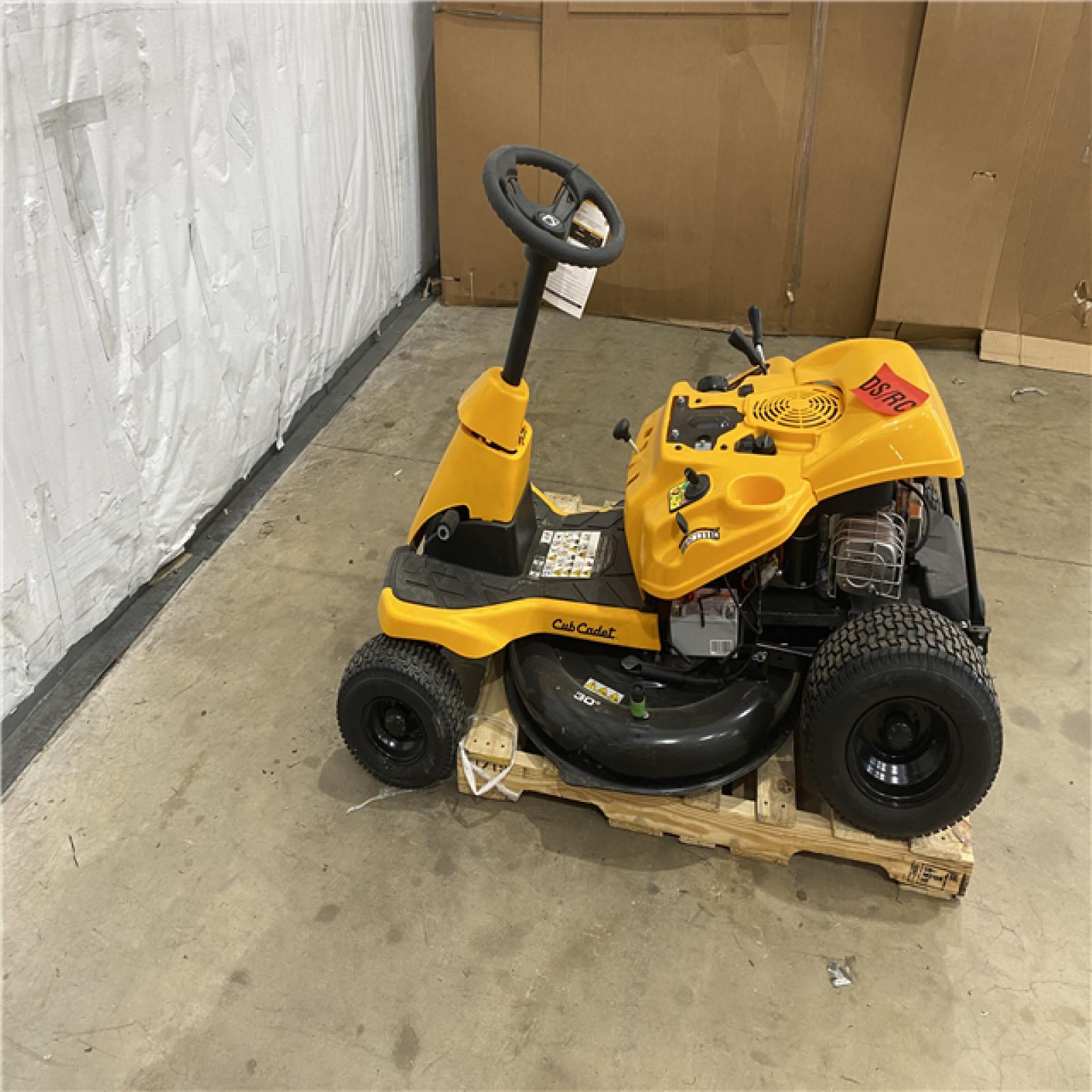 Houston Location - AS-IS Outdoor Power Equipment CUB CADET 30 INCH SIT DOWN MOWER