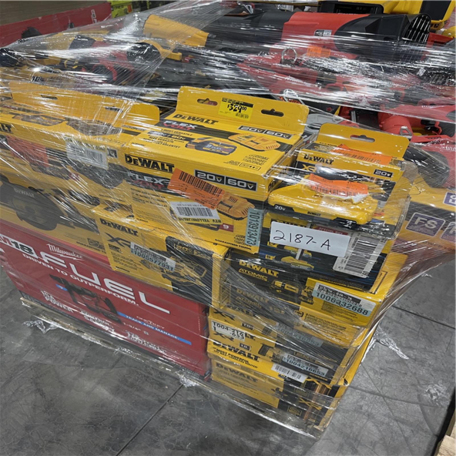 Pittston Location As-Is Power Tools Partial Truckload (13 pallets) 2187-A