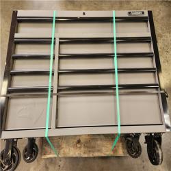 Phoenix AS-IS Husky Heavy-Duty 52 in. W 9-Drawer Matte Gray Steel Rolling Tool Chest