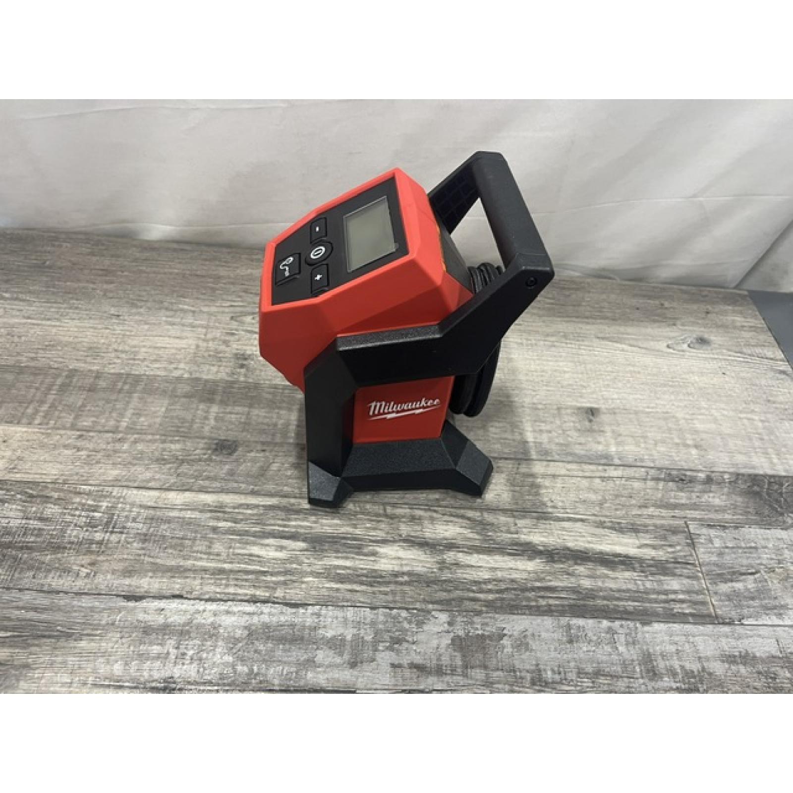AS-IS - Milwaukee 12-Volt Lithium-Ion Cordless Electric Portable Inflator (Tool-Only)