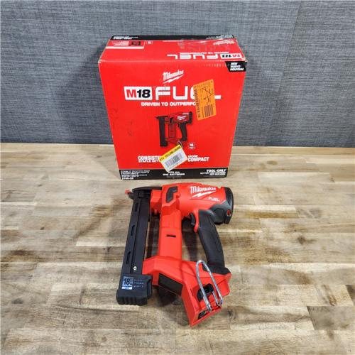 HOUSTON LOCATION - AS-IS (APPEARS LIKE NEW) MILWAUKEE M18 FUEL 18-Volt Lithium-Ion Brushless Cordless 18-Gauge 1/4 in. Narrow Crown Stapler (Tool-Only)