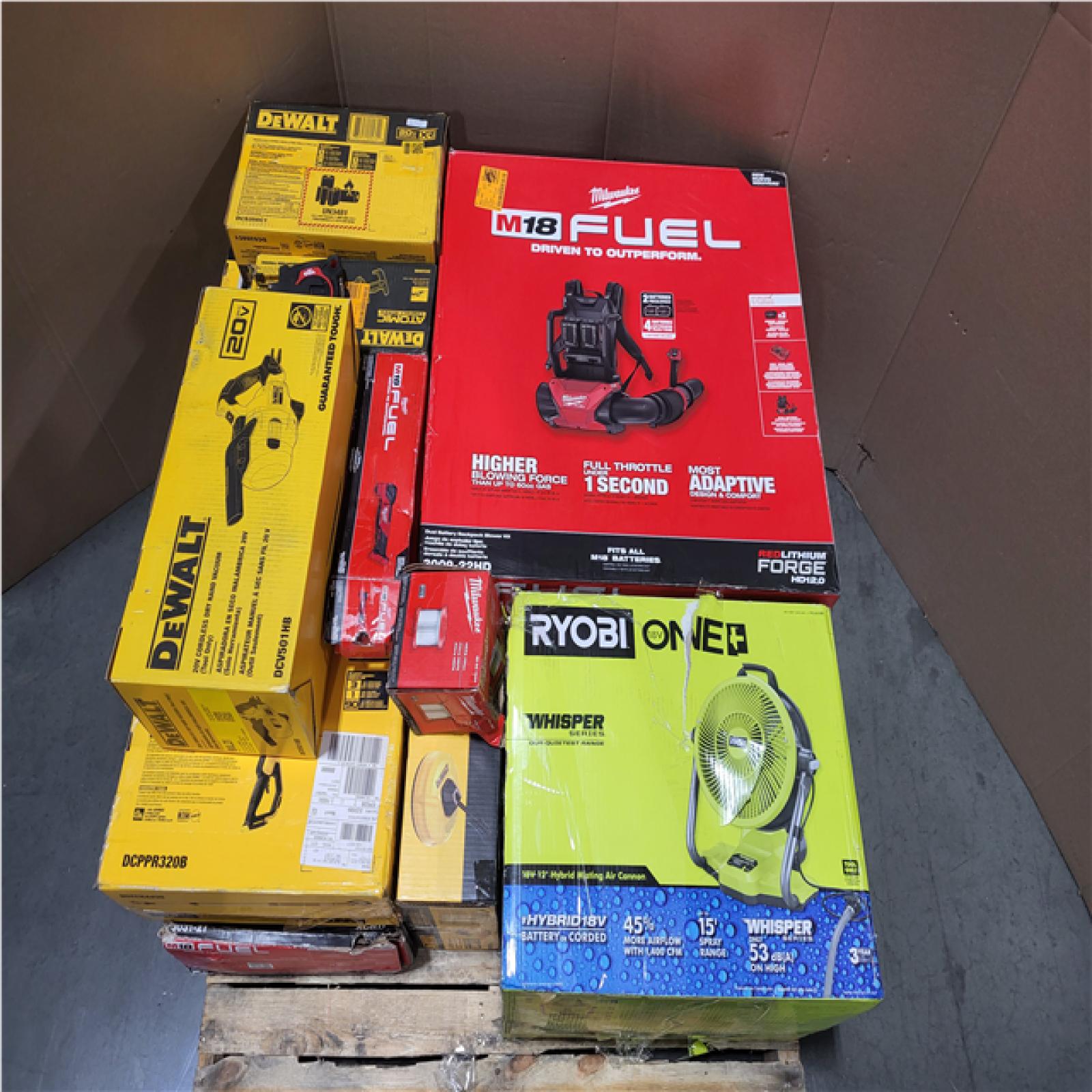 CALIFORNIA AS-IS TOOL PALLET