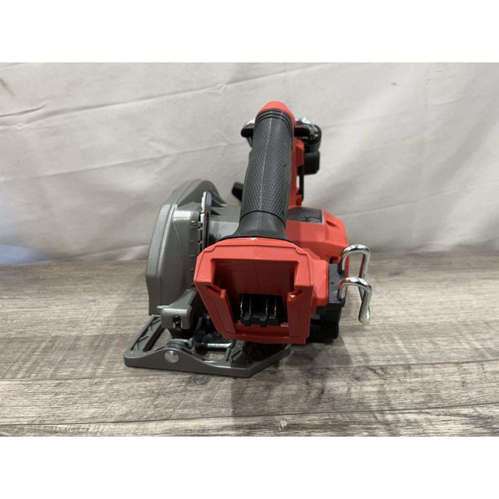 AS-IS Milwaukee FUEL 18V Lithium-Ion Brushless Cordless 6-1/2 in. Circular Saw (Tool-Only)