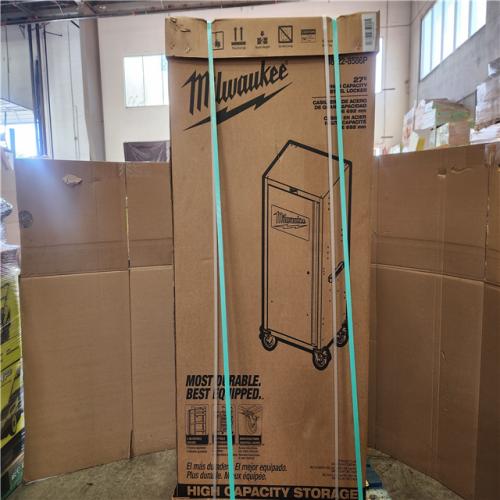 Phoenix NEW Milwaukee Tool Storage 27 in. W x 22 in. D 4-Shelf Locker with Power Strip