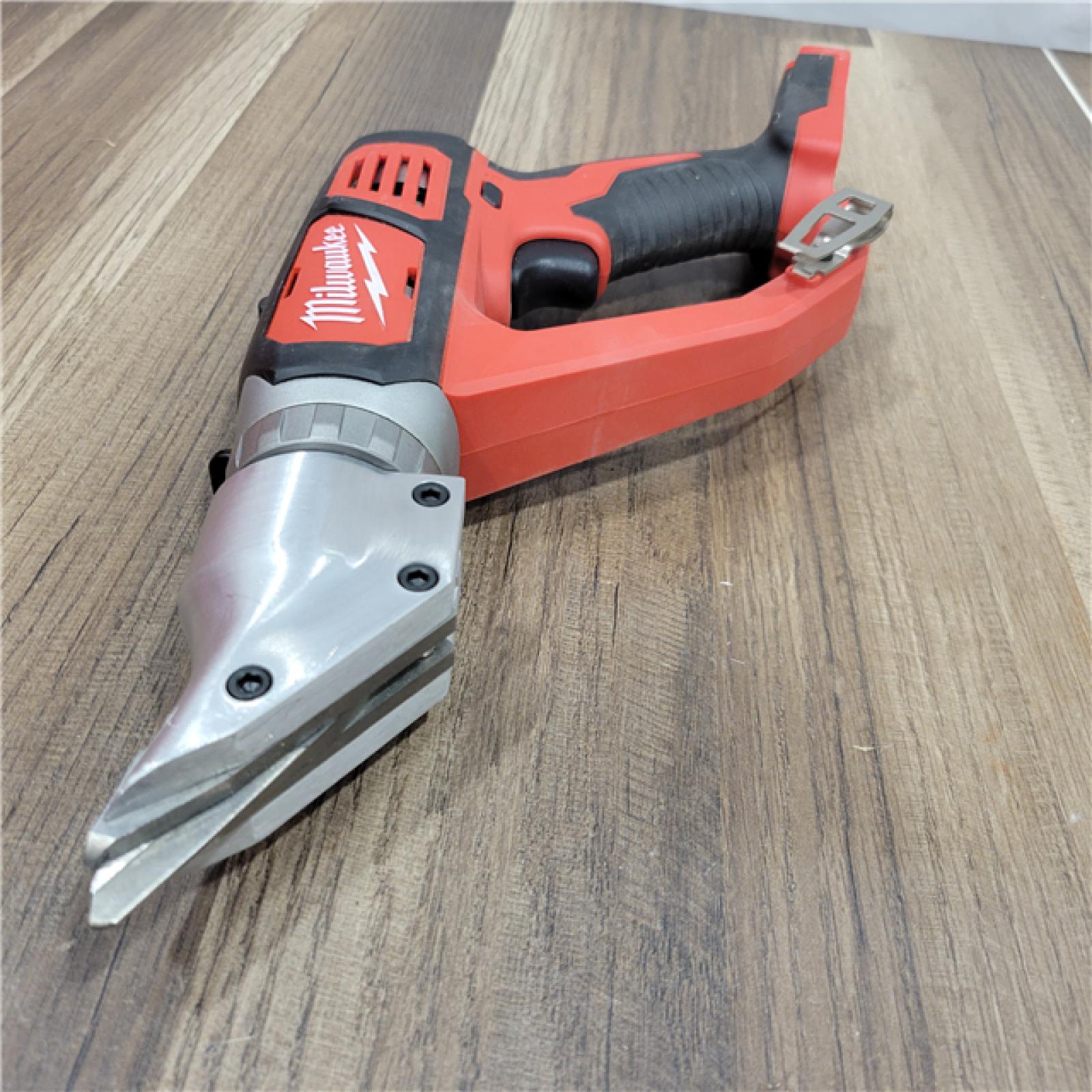 AS-IS Milwaukee M18 18-volt Lithium-ion Cordless 18-gauge Double Cut Metal Shear  Bare Tool