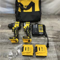 AS-IS DEWALT ATOMIC 20V MAX Lithium-Ion Cordless 2-Tool Combo Kit