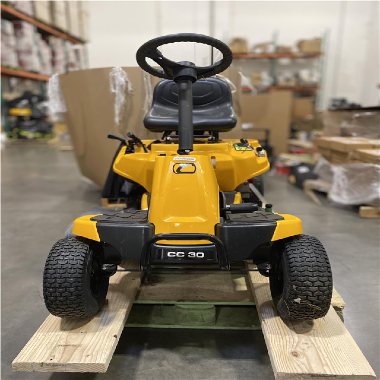 Dallas Location - As-Is Cub Cadet CC30 Riding Lawn Mower