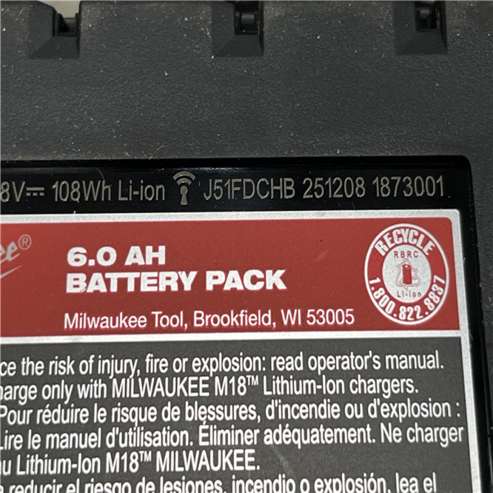 AS-IS Milwaukee 18-Volt Lithium-Ion High Output Starter Kit