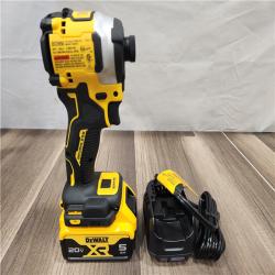 AS-IS- DeWalt 20V MAX ATOMIC 1/4 in. Cordless Brushless 3-Speed Impact Driver Kit (Battery & Charger)