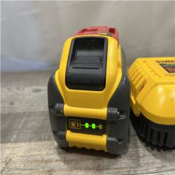 AS-IS DEWALT 20V/60V MAX FLEXVOLT Lithium-Ion 9.0Ah Battery and Charger Starter Kit