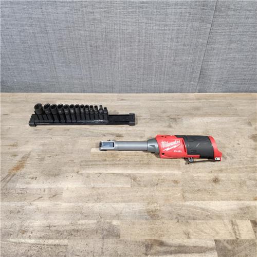 HOUSTON LOCATION - AS-IS Milwaukee M12 FUEL INSIDER Extended Reach Box Ratchet (Tool-Only)