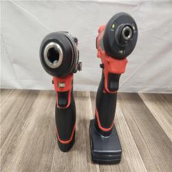 AS-IS- Milwaukee 12V Brushless Hammer Drill and Impact Driver Combo Kit