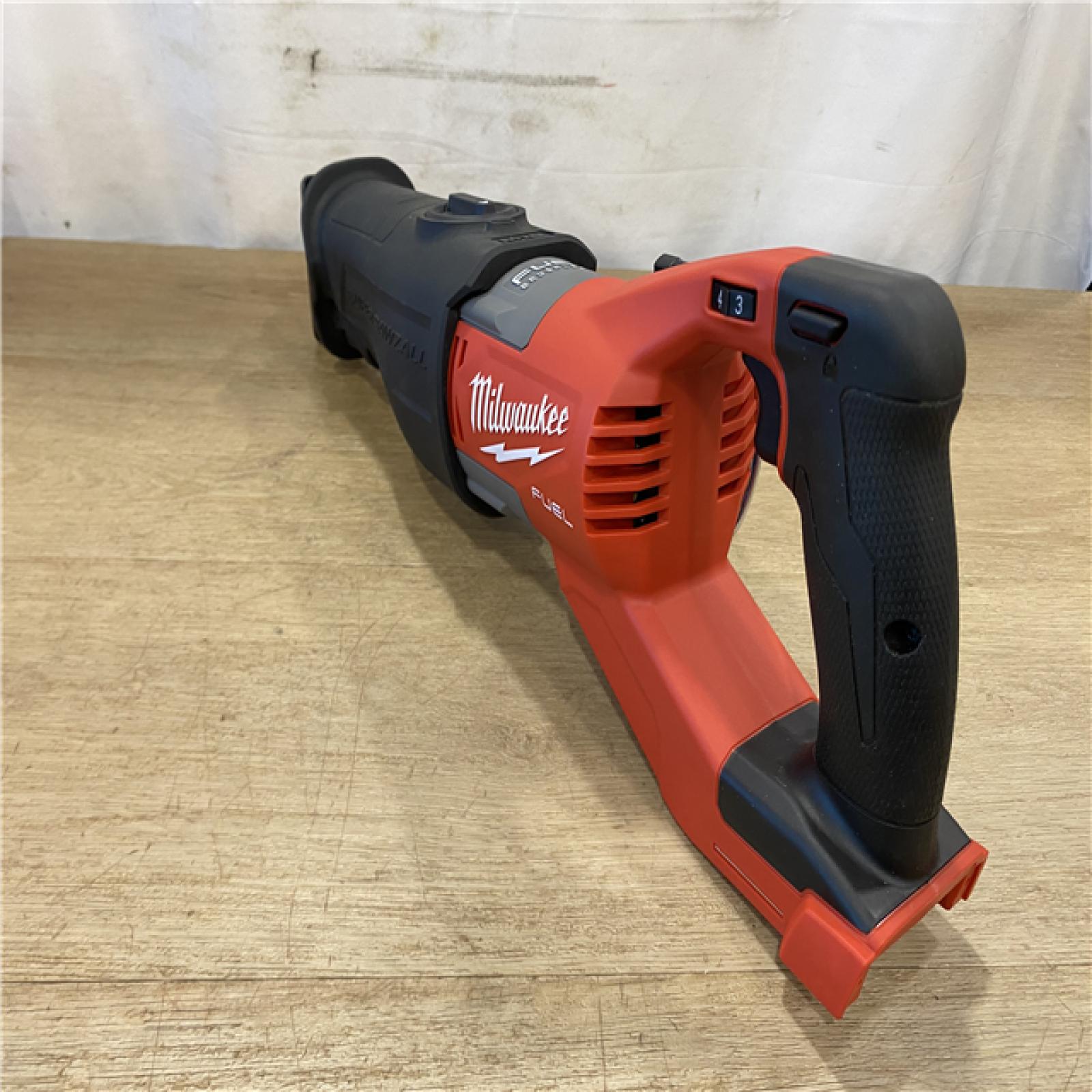 AS-IS Milwaukee FUEL 18V Lithium-Ion Brushless Cordless Super SAWZALL Orbital Reciprocating Saw (Tool-Only)