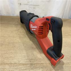 AS-IS Milwaukee FUEL 18V Lithium-Ion Brushless Cordless Super SAWZALL Orbital Reciprocating Saw (Tool-Only)