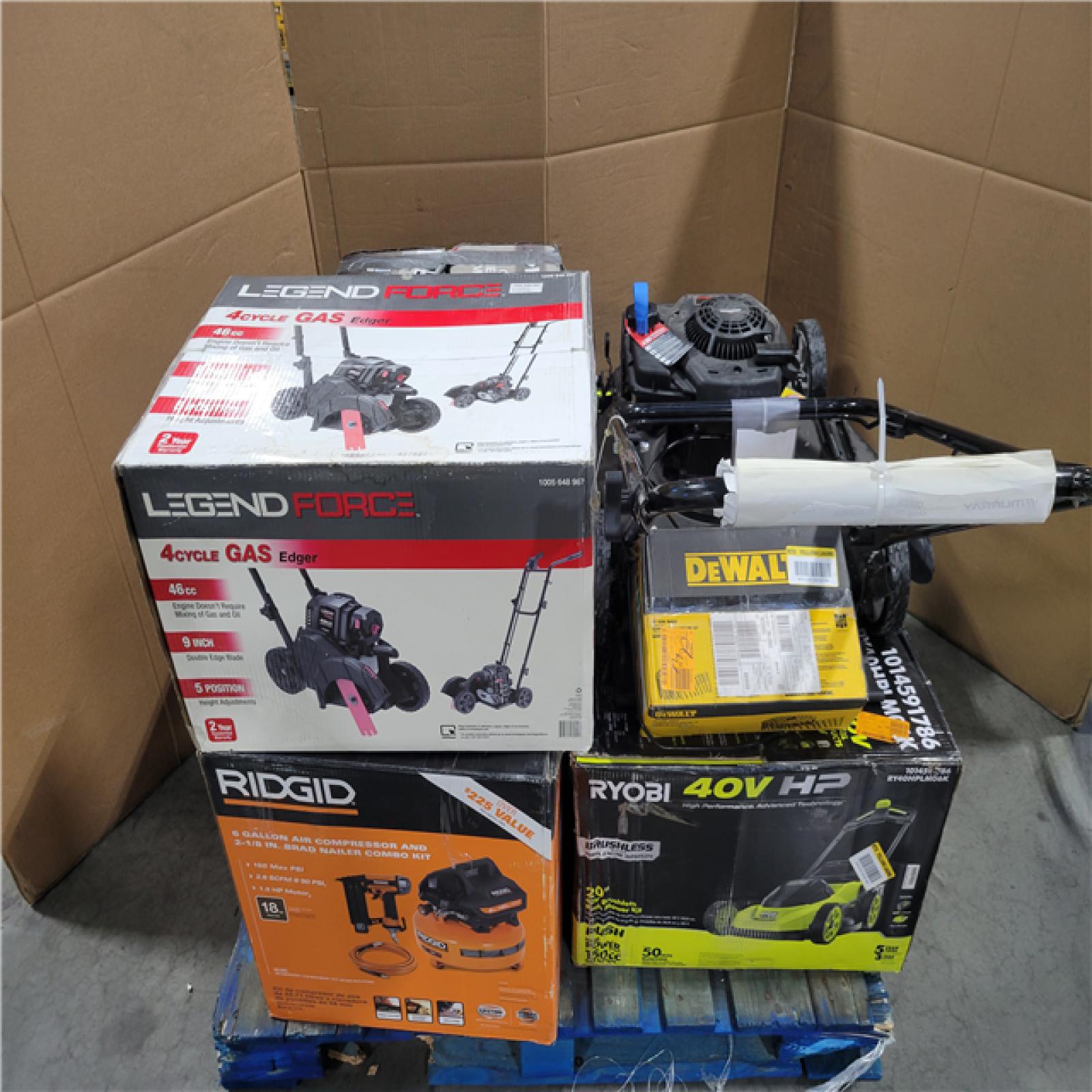 CALIFORNIA AS-IS OUTDOOR POWER EQUIPMENT