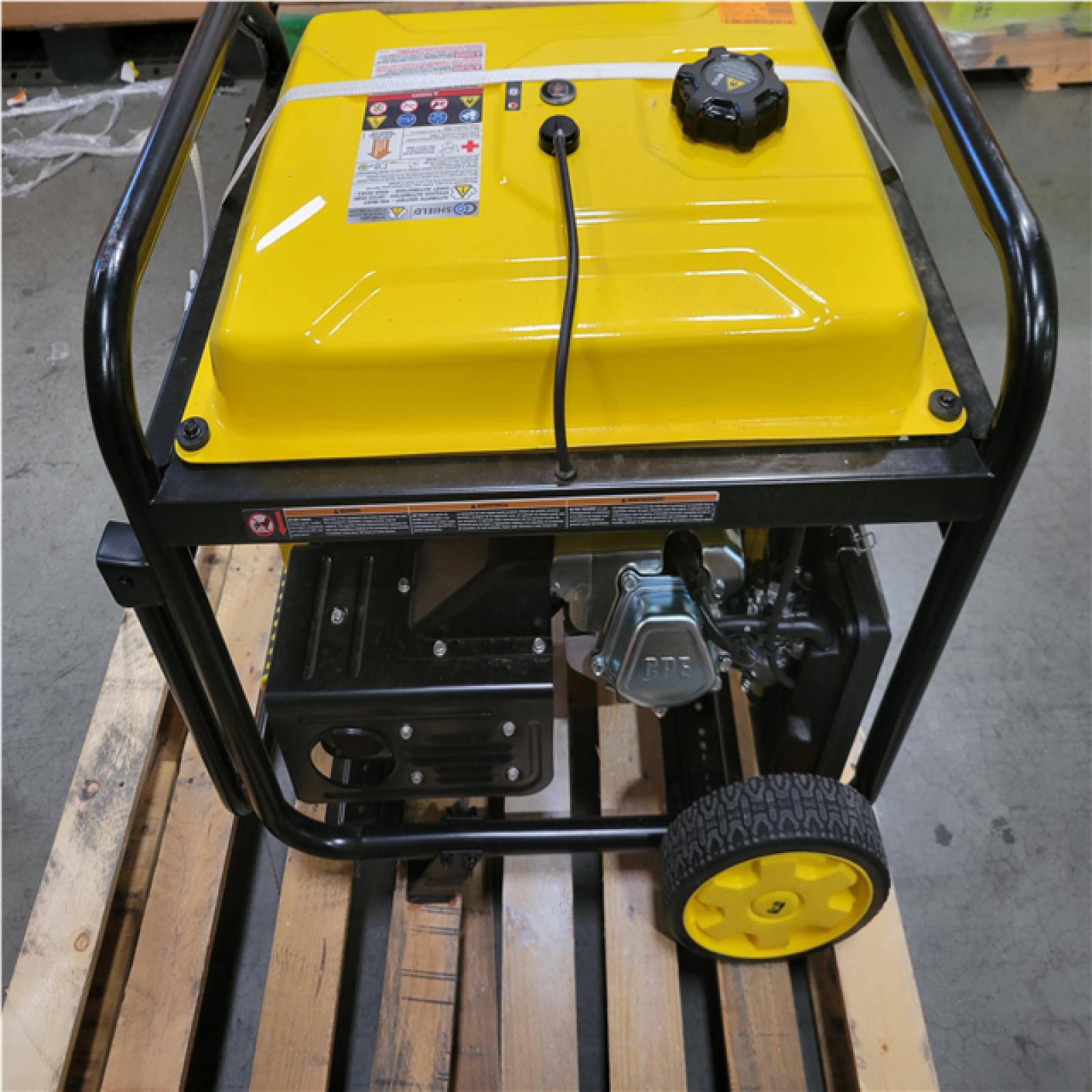 CALIFORNIA AS-IS CHAMPION 11 500/9 200-WATT TRI FUEL PORTABLE GENERATOR