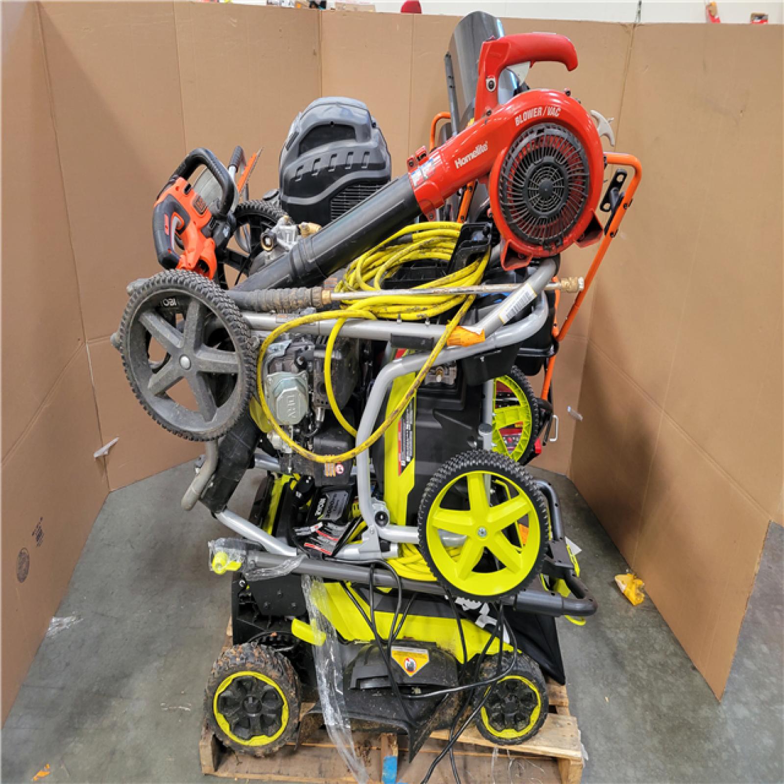 CALIFORNIA AS-IS OUTDOOR POWER EQUIPMENT