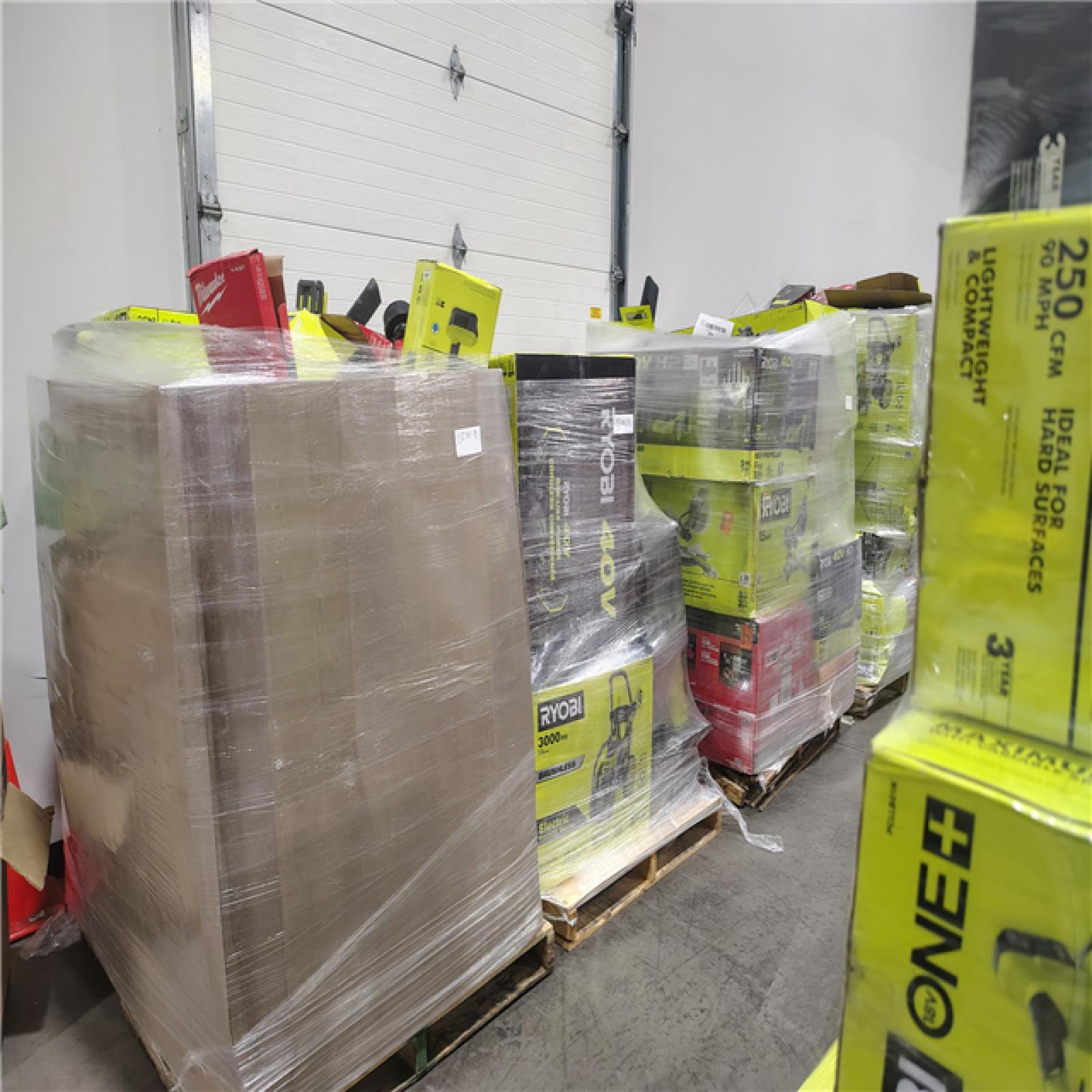 Pittston Location As-Is Power Tools Partial Truckload (14 Pallets) 0570-A