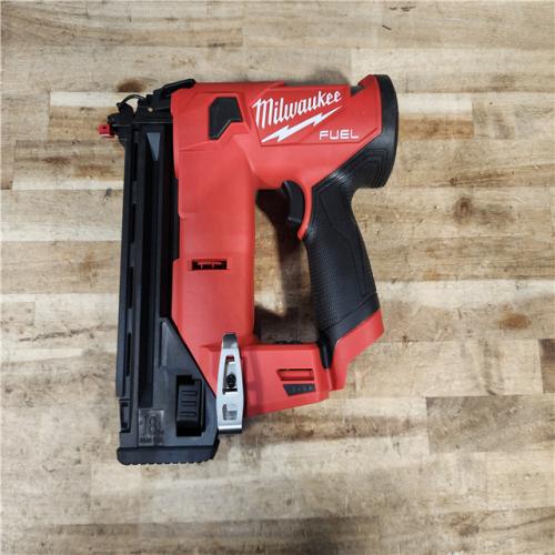 HOUSTON LOCATION - AS-IS Milwaukee FUEL 12-Volt Lithium-Ion Brushless Cordless 18-Gauge 1-1/2 in. Compact Brad Nailer (Tool Only)