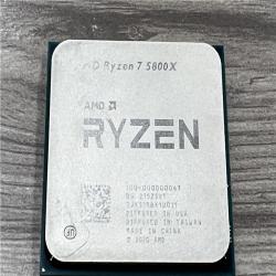 AS-IS AMD Ryzen 7 5800X 4th Gen 8-core  16-threads Unlocked Desktop Processor Without Cooler