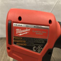 AS-IS Milwaukee 12V Lithium-Ion Cordless PVC Pipe Shear (Tool-Only)
