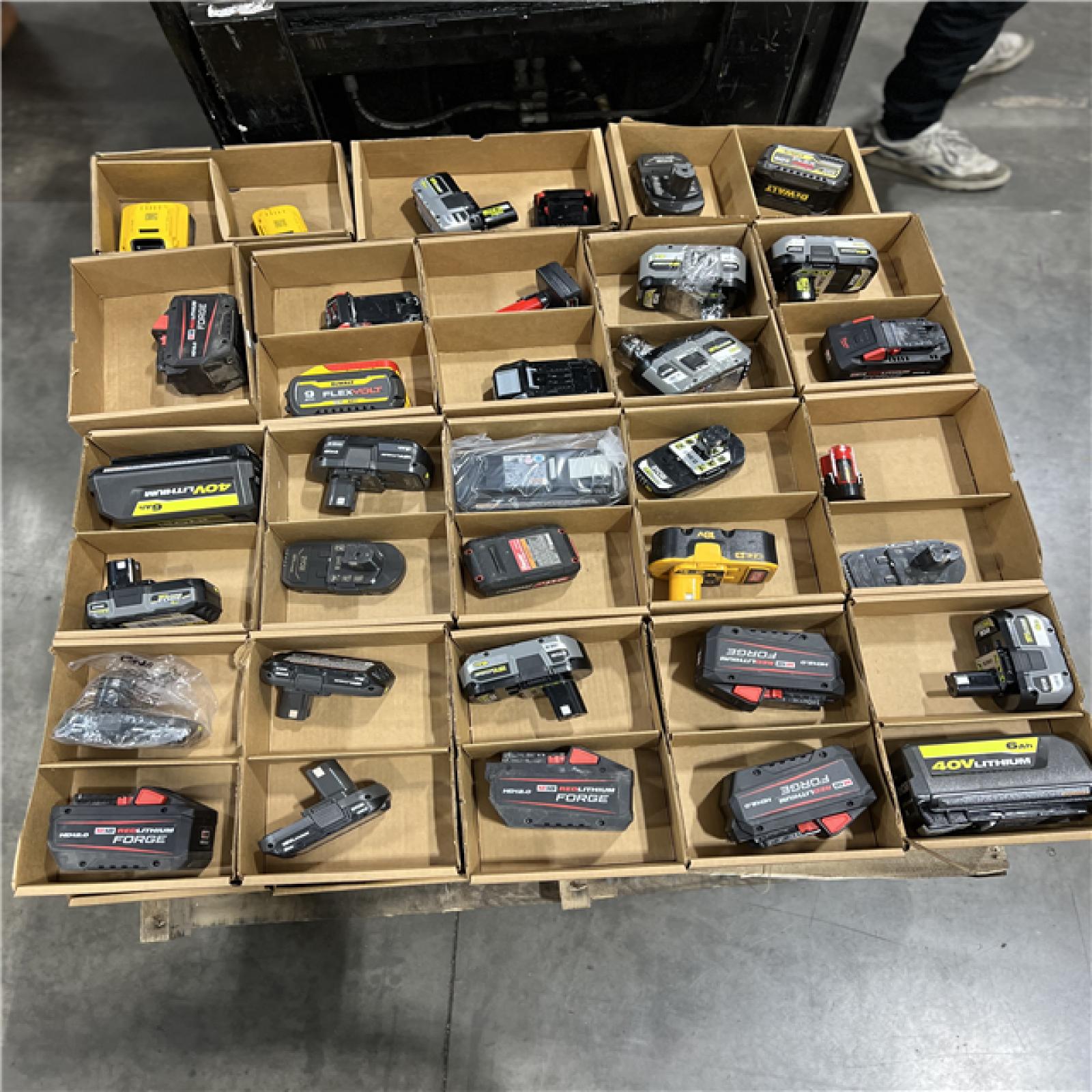 Dallas Location - As-Is Battery Pallet
