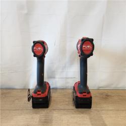 AS-IS- Milwaukee FUEL 18V Lithium-Ion Brushless Cordless Hammer Drill and Impact Driver Combo Kit
