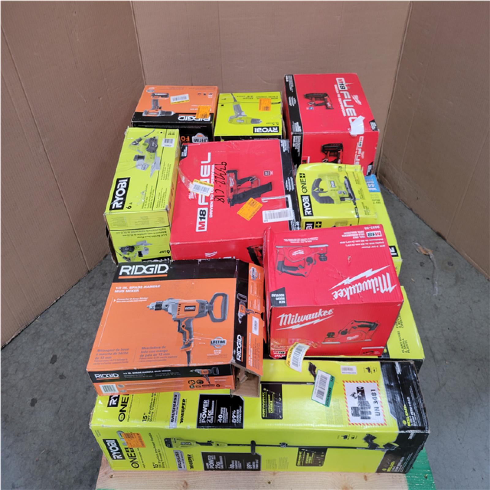 CALIFORNIA AS-IS TOOL PALLET