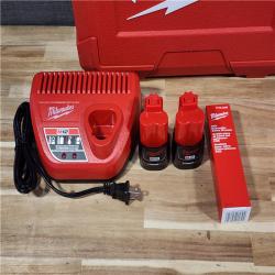 HOUSTON LOCATION - AS-IS M12 12-Volt Lithium-Ion Cordless PEX Expansion Tool Kit with (2) 1.5 Ah Batteries  (3) Expansion Heads and Hard Case