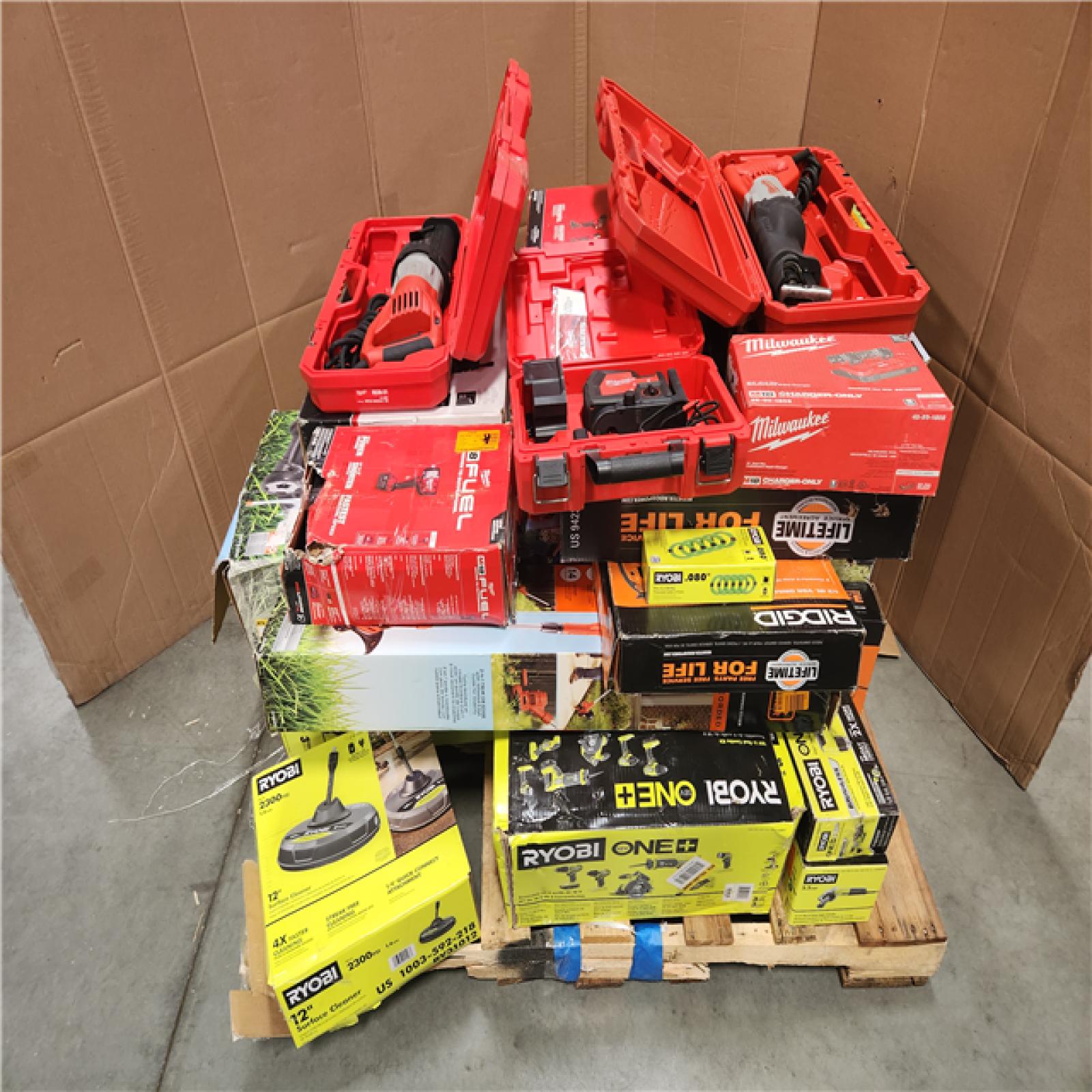 CALIFORNIA AS -IS  TOOL PALLET