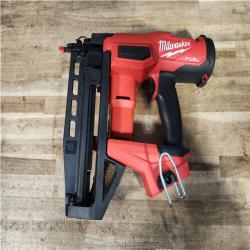 Houston Location AS-IS Milwaukee FUEL 18-Volt Lithium-Ion Brushless Cordless Gen ll 16-Gauge Straight Finish Nailer (Tool Only)