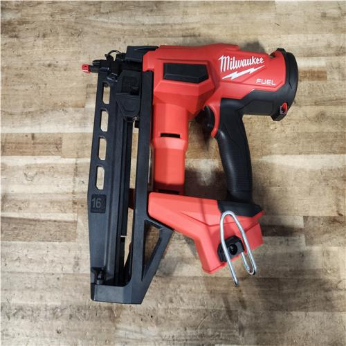 Houston Location AS-IS Milwaukee FUEL 18-Volt Lithium-Ion Brushless Cordless Gen ll 16-Gauge Straight Finish Nailer (Tool Only)