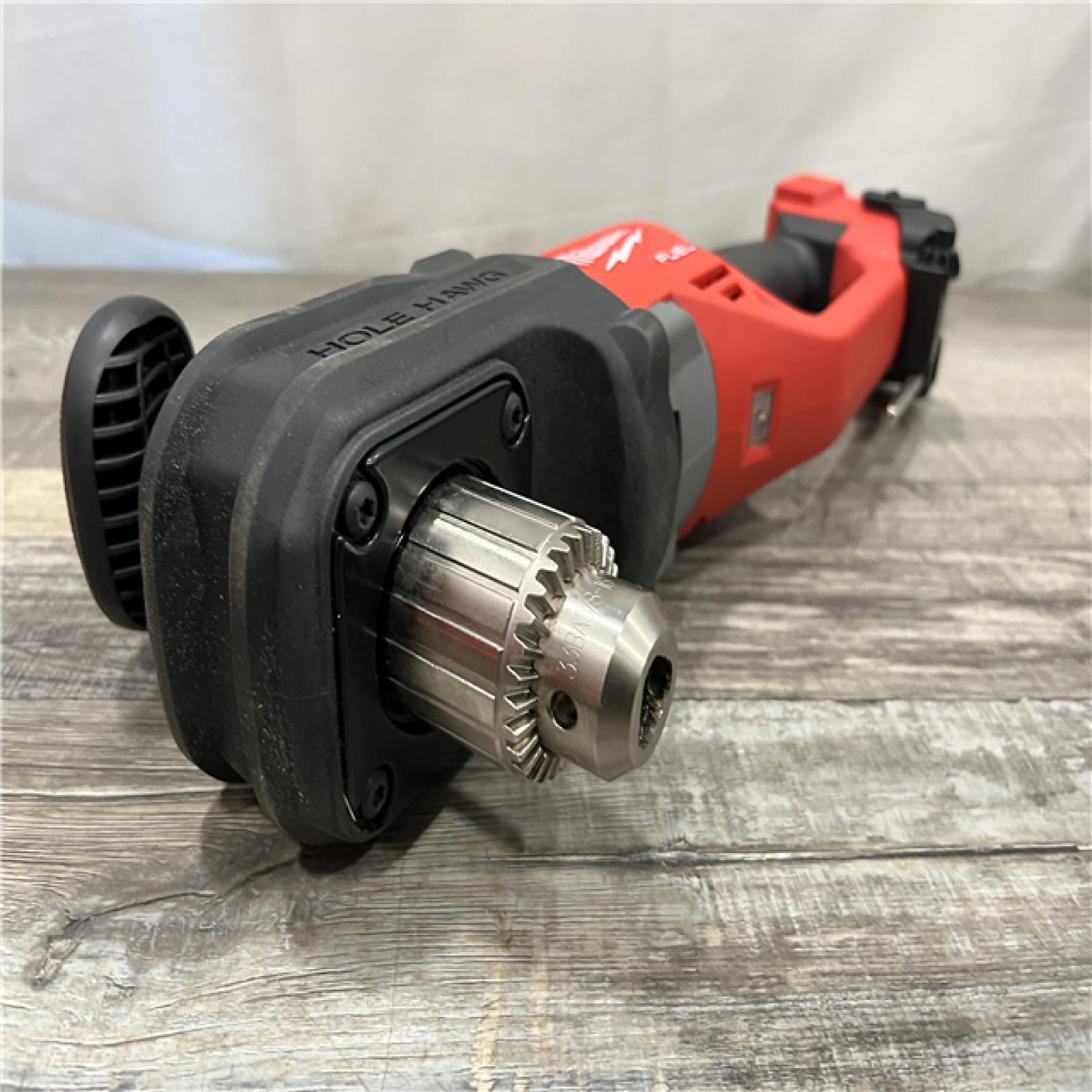 AS-IS Milwaukee FUEL GEN II 18V Lithium-Ion Brushless Cordless 1/2 in. Hole Hawg Right Angle Drill (Tool-Only)