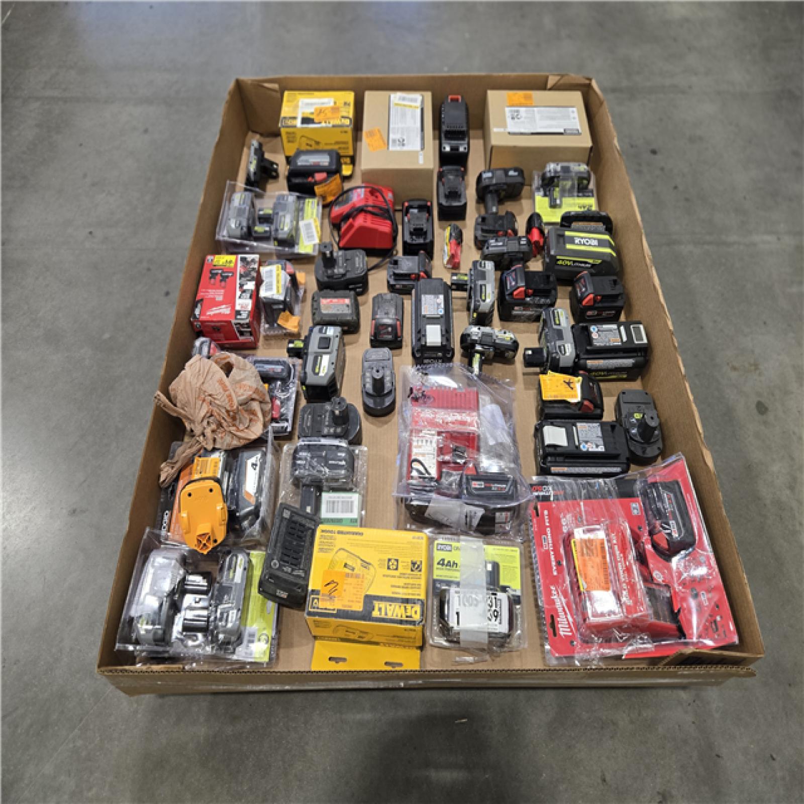 DALLAS LOCATION- AS-IS BATTERY PALLET