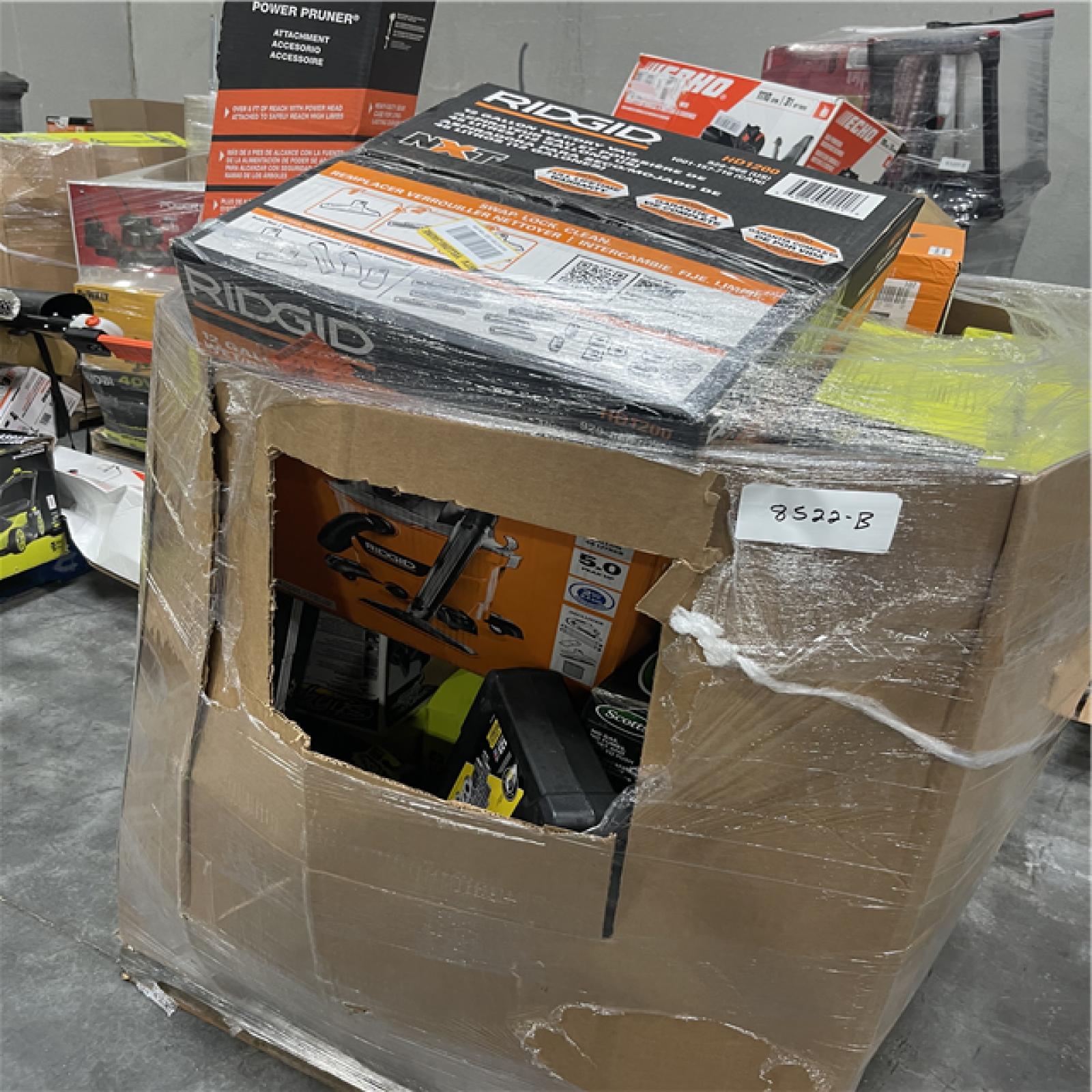 Atlanta Location As-Is Tools and More Partial Truckload (13 Pallets) 8522-B